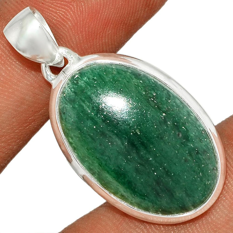 1.5" Green Aventurine Pendants - GAVP541