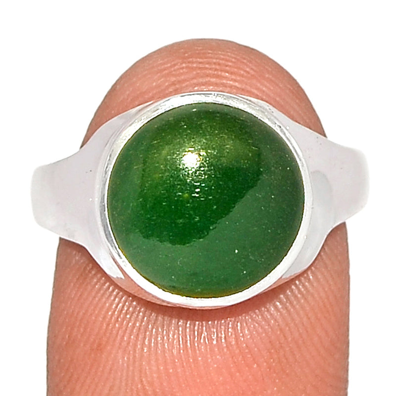 Solid - Green Aventurine Ring - GAVR573