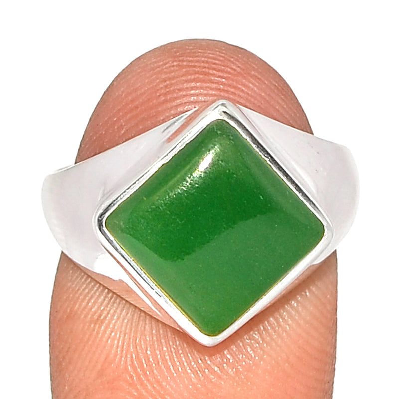 Solid - Green Aventurine Ring - GAVR580