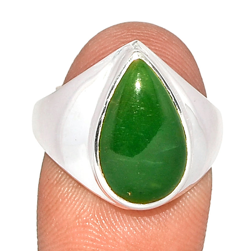 Solid - Green Aventurine Ring - GAVR581