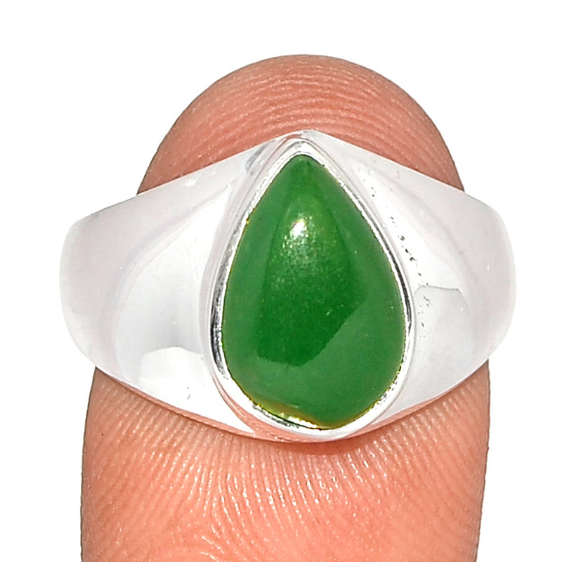 Solid - Green Aventurine Ring - GAVR582