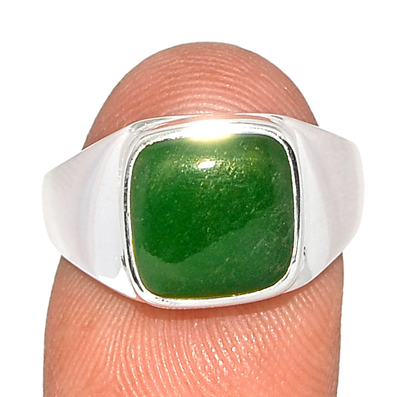 Solid - Green Aventurine Ring - GAVR583