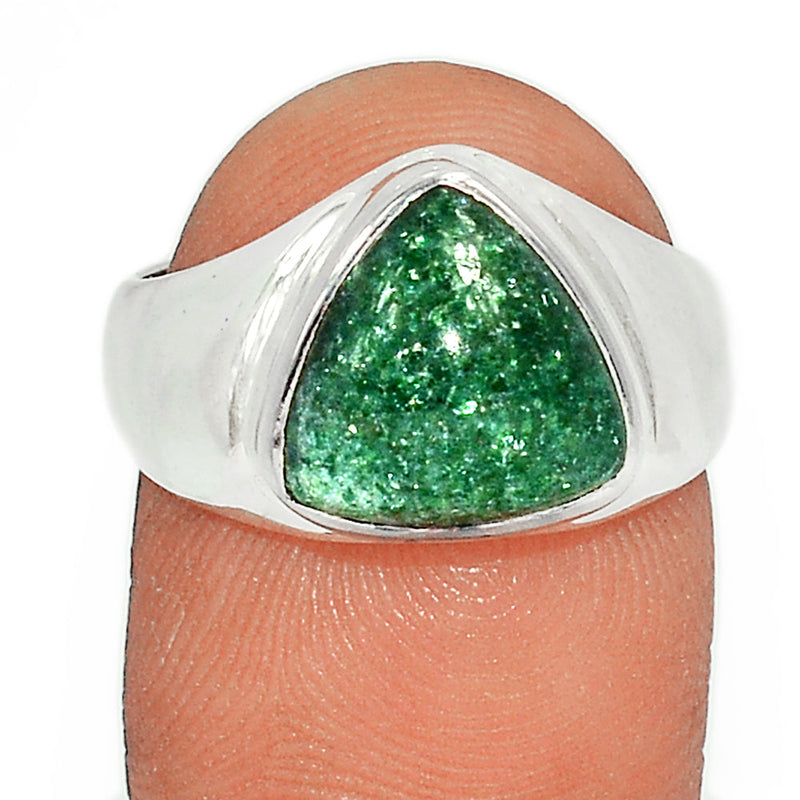 Solid - Green Aventurine Ring - GAVR585