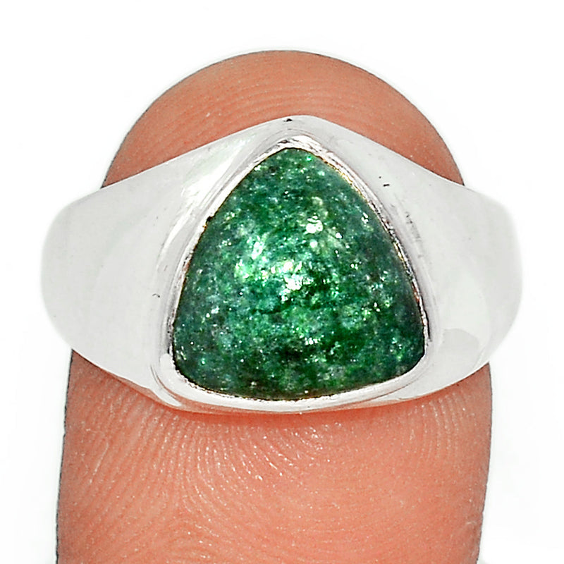 Solid - Green Aventurine Ring - GAVR587