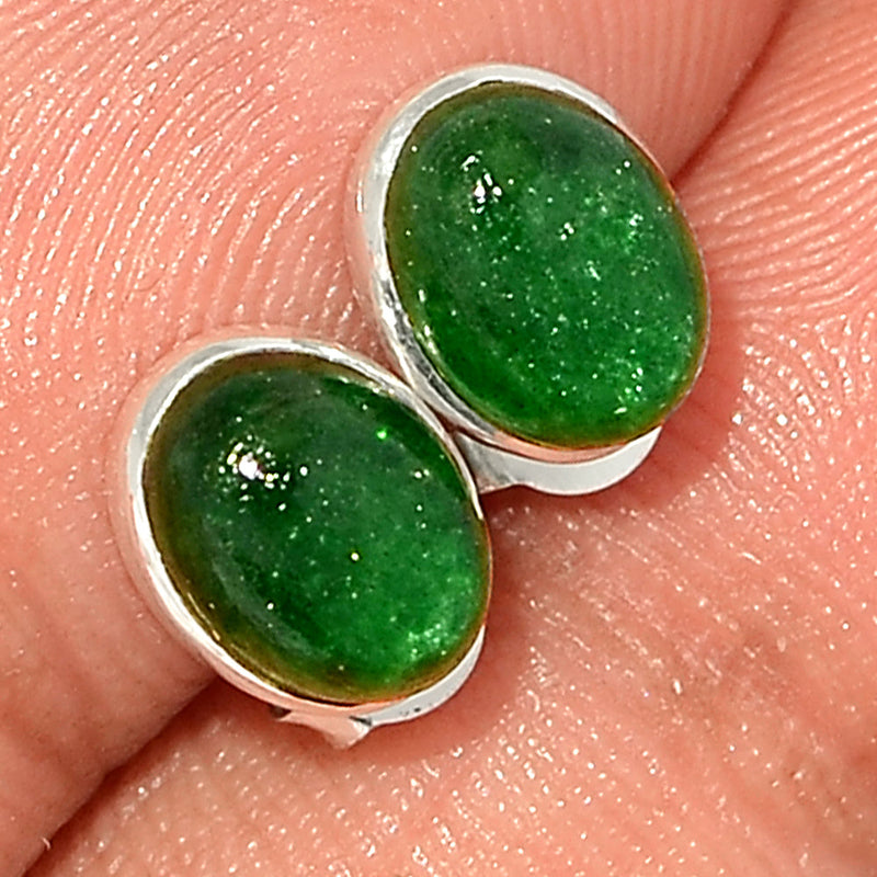 Green Aventurine Studs - GAVS20