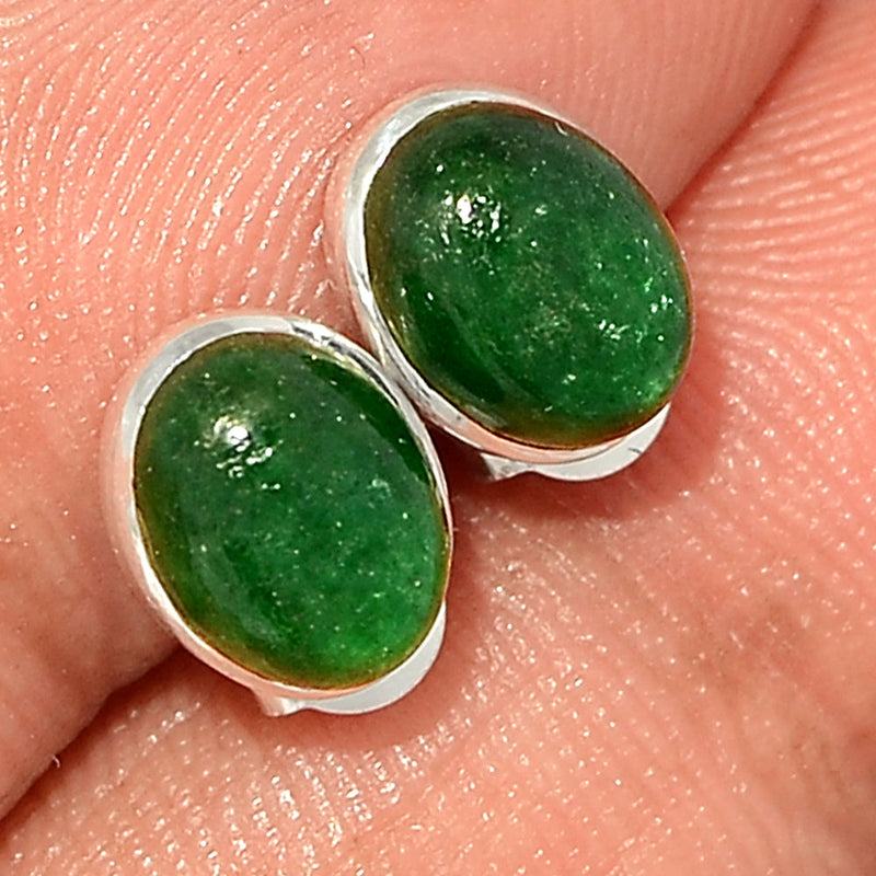 Green Aventurine Studs - GAVS22