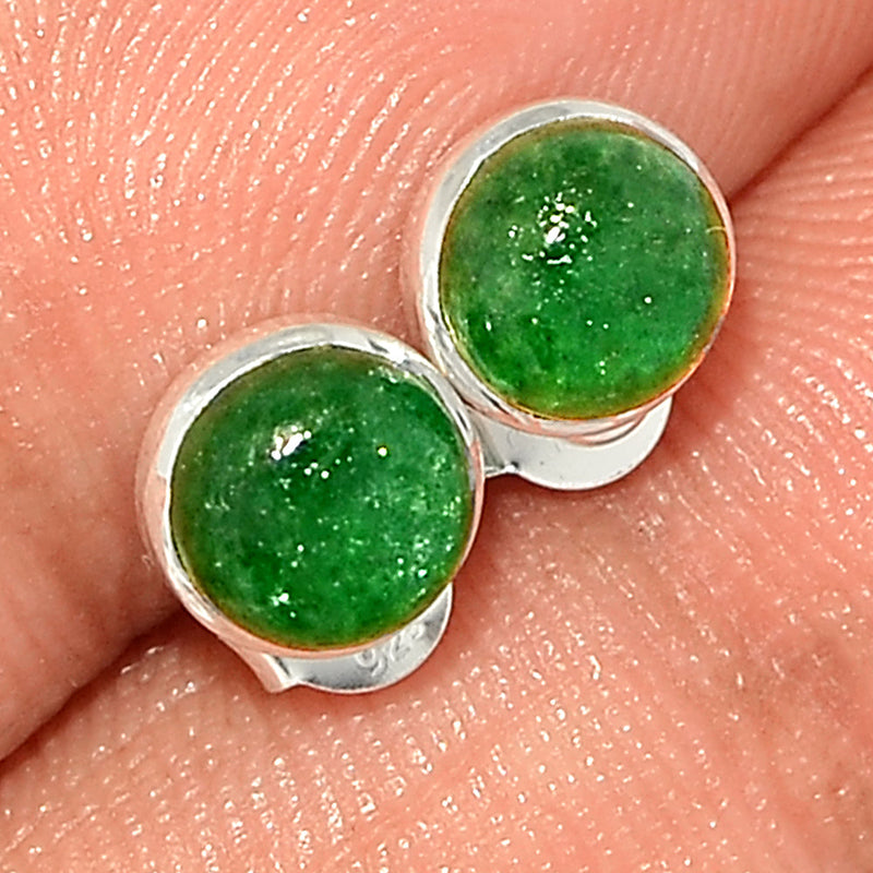 Green Aventurine Studs - GAVS30