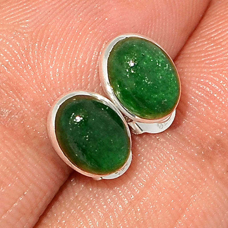 Green Aventurine Studs - GAVS31