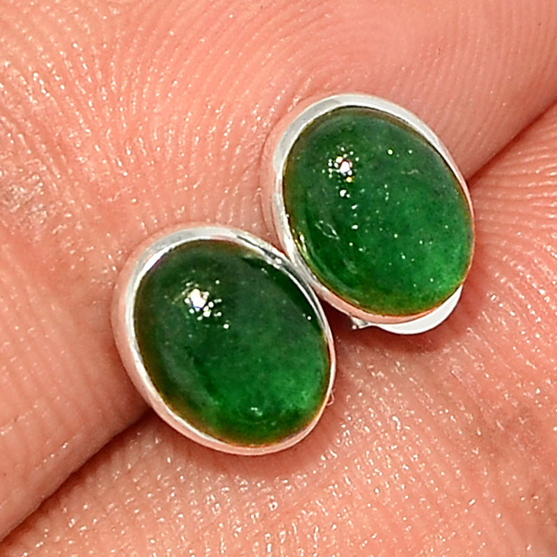 Green Aventurine Studs - GAVS32