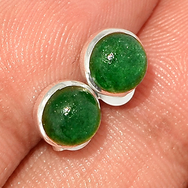 Green Aventurine Studs - GAVS33