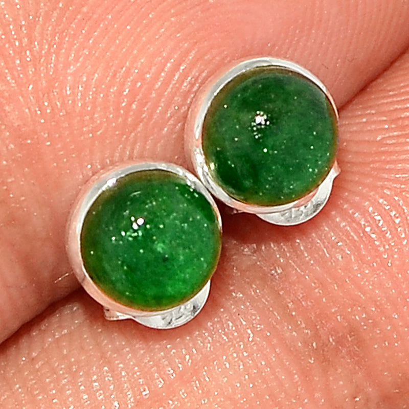 Green Aventurine Studs - GAVS40