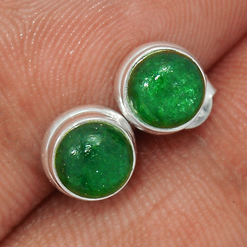 Green Aventurine Studs - GAVS71