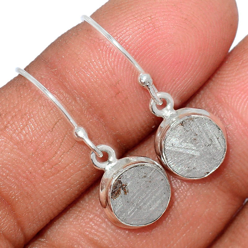 1" Muonionalusta Meteorite Sweden Earrings - GBME322