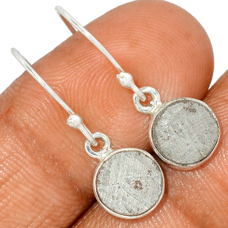 1.1" Muonionalusta Meteorite Sweden Earrings - GBME350