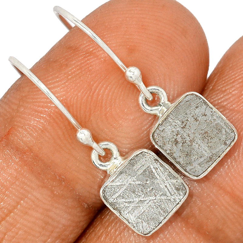 1.1" Muonionalusta Meteorite Sweden Earrings - GBME352