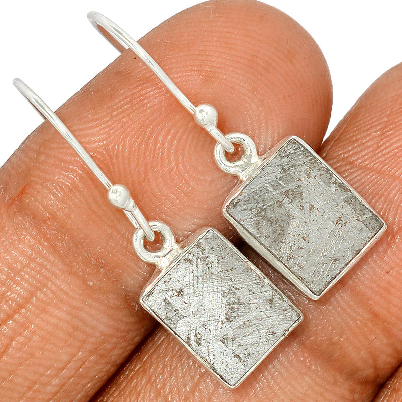1.2" Muonionalusta Meteorite Sweden Earrings - GBME353