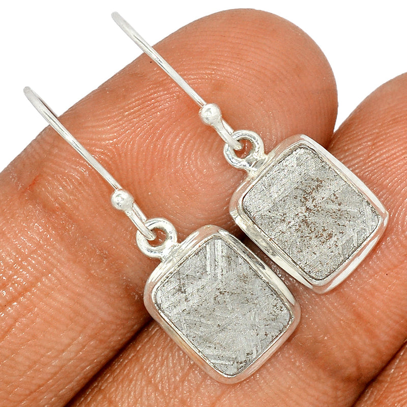 1.2" Muonionalusta Meteorite Sweden Earrings - GBME357