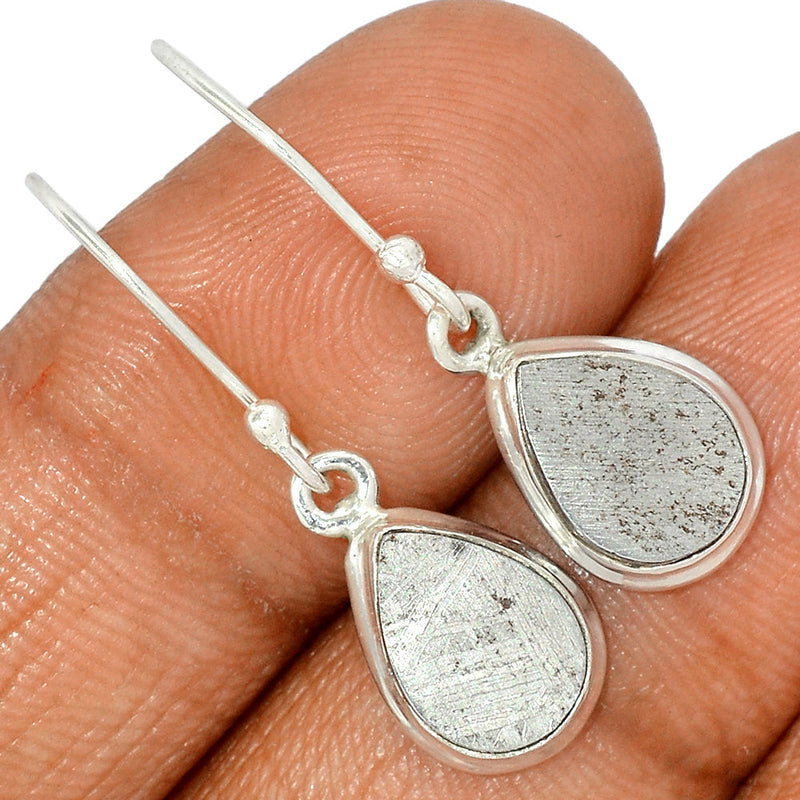 1.2" Muonionalusta Meteorite Sweden Earrings - GBME360