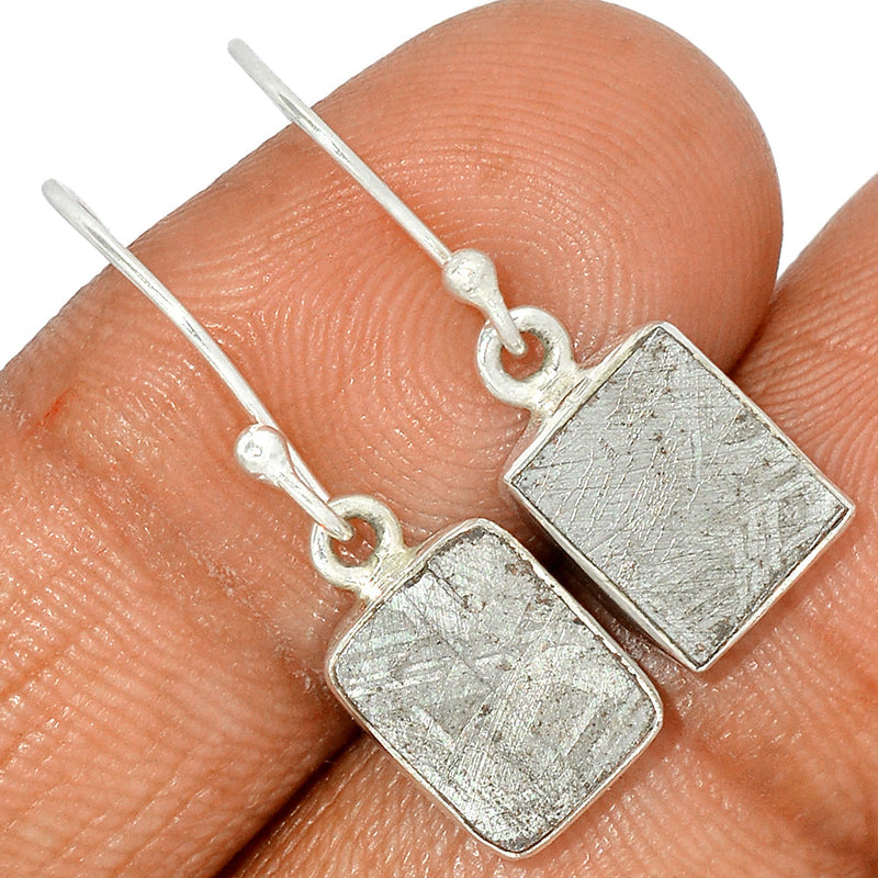 1.1" Muonionalusta Meteorite Sweden Earrings - GBME370