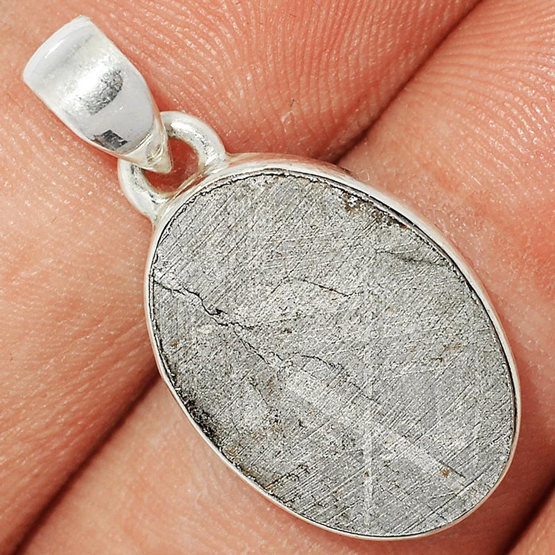 1" Meteorite - Muonionalusta Sweden Pendants - GBMP565