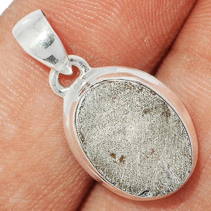 1" Meteorite - Muonionalusta Sweden Pendants - GBMP575