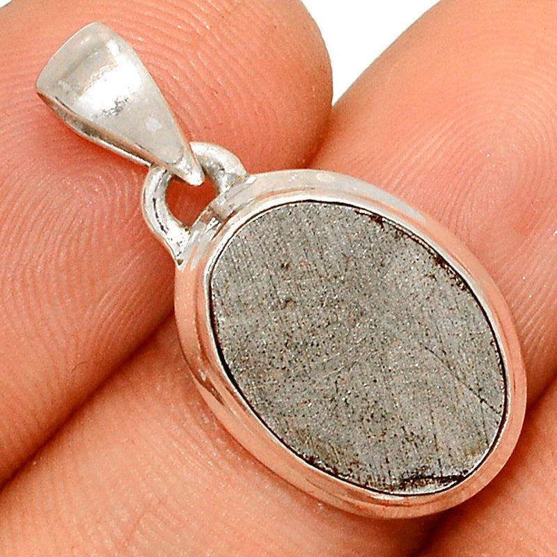 1" Meteorite - Muonionalusta Sweden Pendants - GBMP607