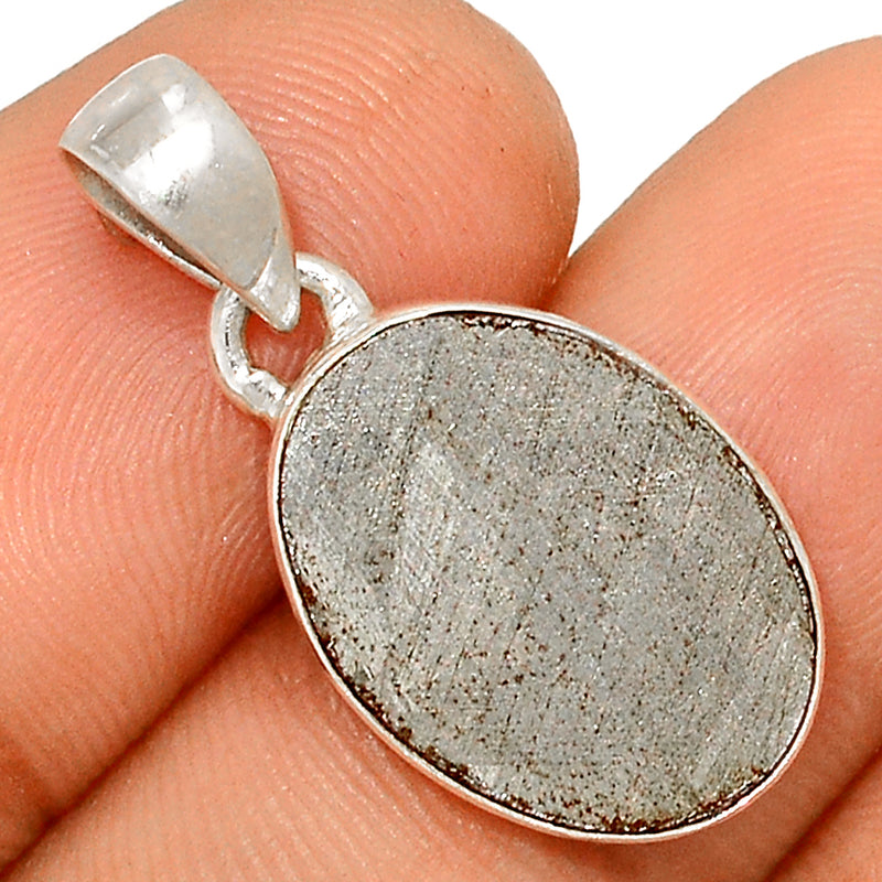 1" Muonionalusta Meteorite Sweden Pendants - GBMP608