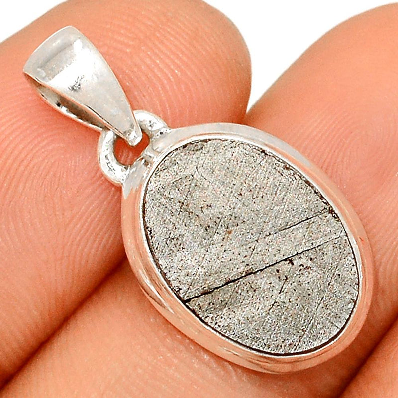 1" Meteorite - Muonionalusta Sweden Pendants - GBMP615