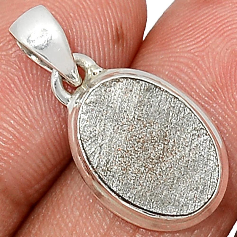 1" Muonionalusta Meteorite Sweden Pendants - GBMP634