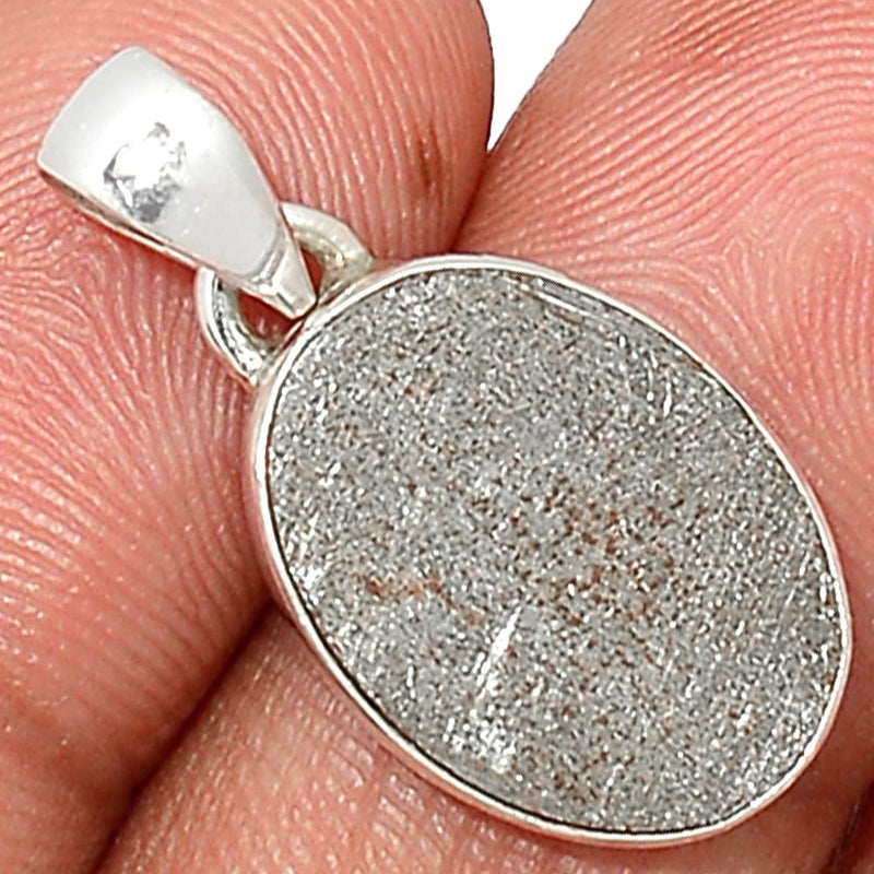 1" Muonionalusta Meteorite Sweden Pendants - GBMP637