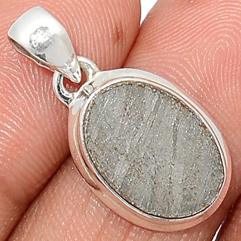 1" Muonionalusta Meteorite Sweden Pendants - GBMP679