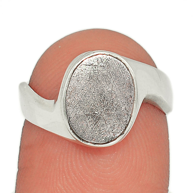 Solid - Muonionalusta Meteorite Sweden Ring - GBMR817