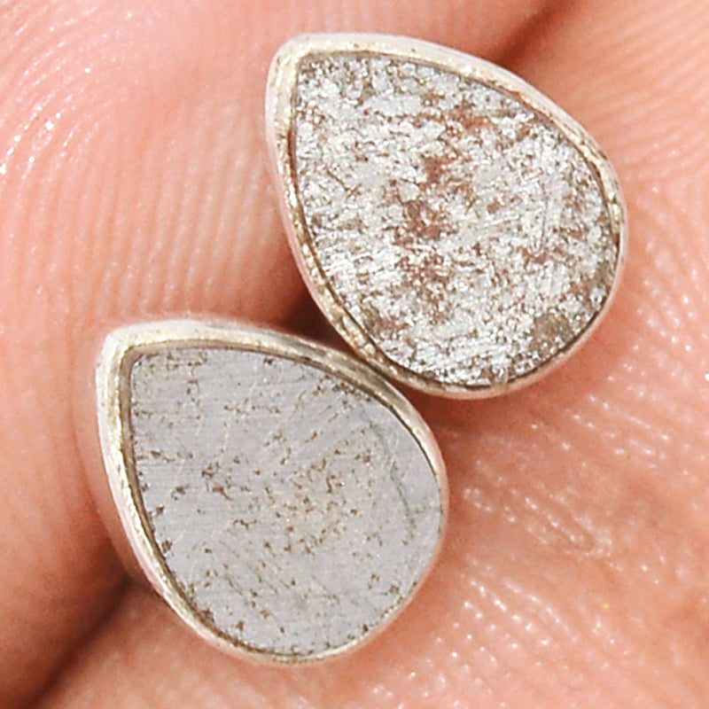 Muonionalusta Meteorite Sweden Studs - GBMS218