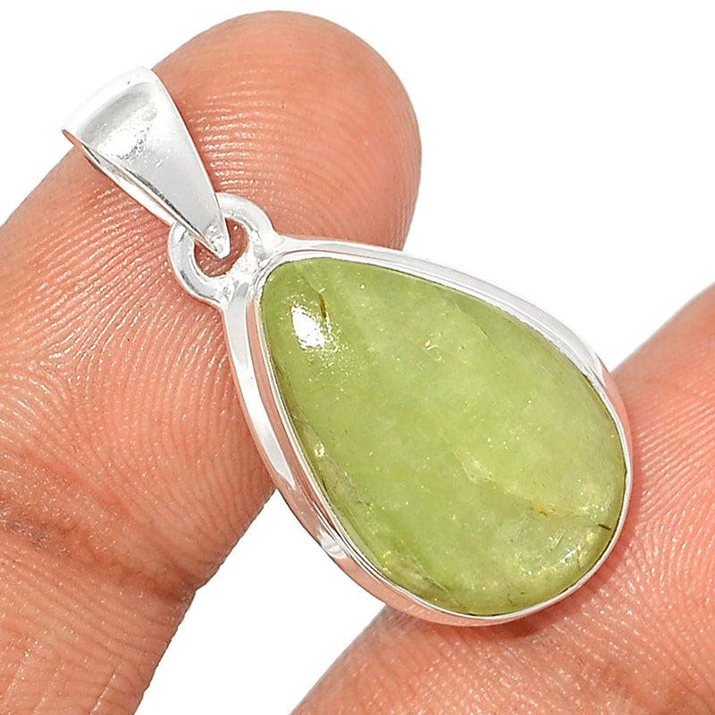 1.2" Green Kyanite Cabochon Pendants - GKCP1