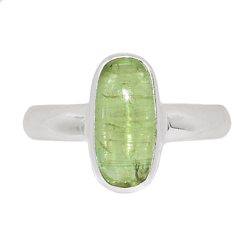 Green Kyanite Cabochon Ring - GKCR107