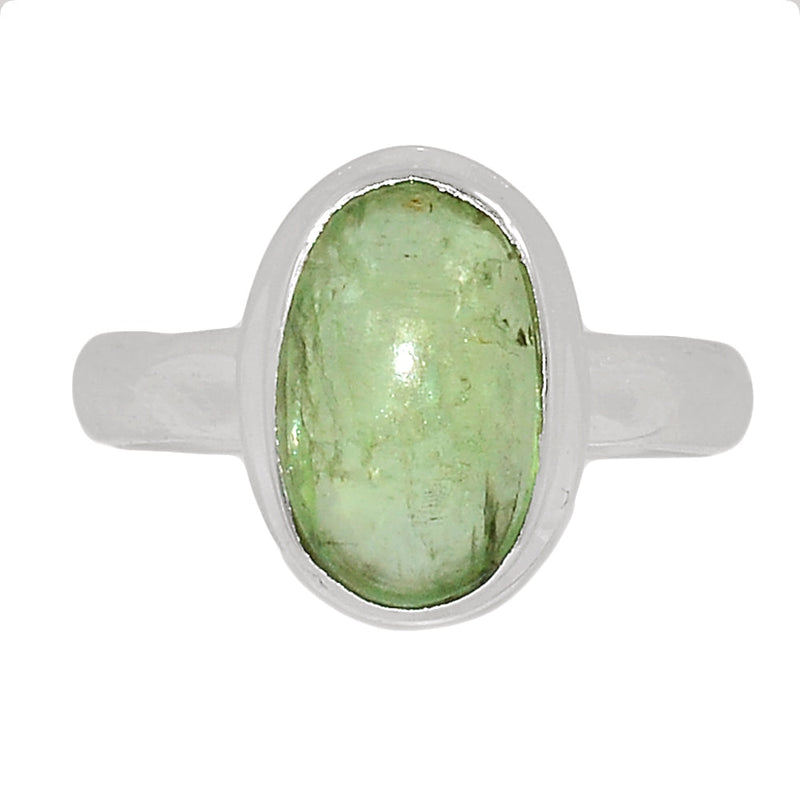Green Kyanite Cabochon Ring - GKCR109