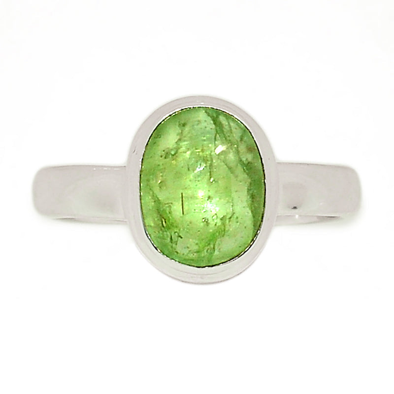 Green Kyanite Cabochon Ring - GKCR148