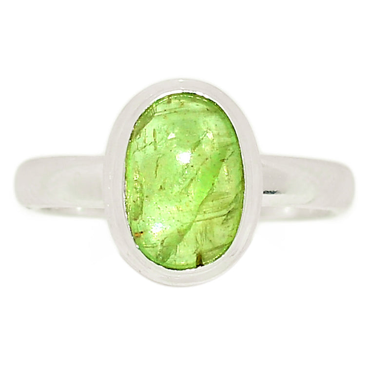 Green Kyanite Cabochon Ring - GKCR177