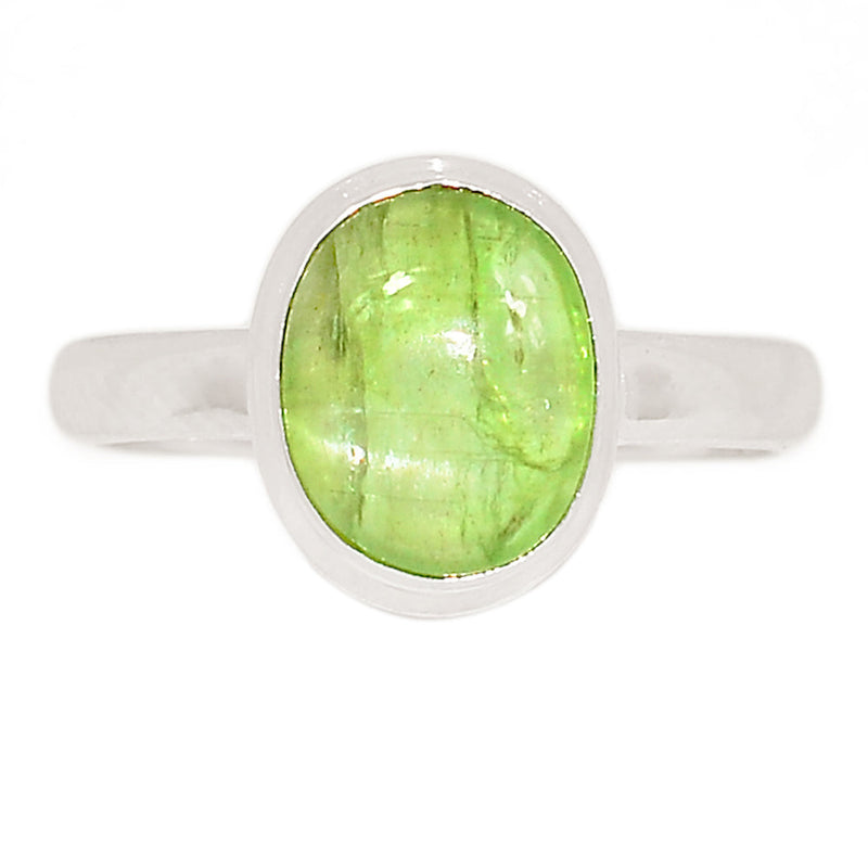 Green Kyanite Cabochon Ring - GKCR180