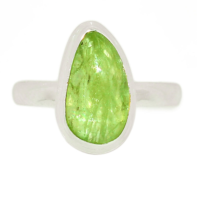 Green Kyanite Cabochon Ring - GKCR183