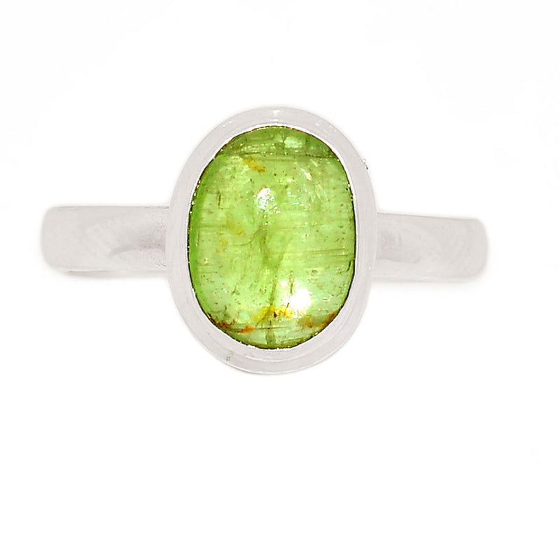 Green Kyanite Cabochon Ring - GKCR185