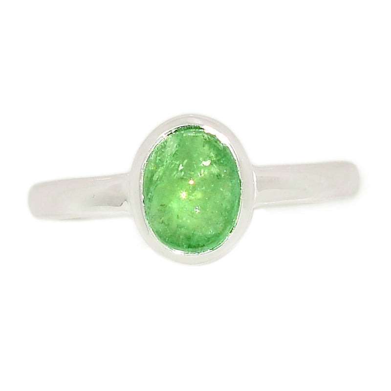 Green Kyanite Cabochon Ring - GKCR197