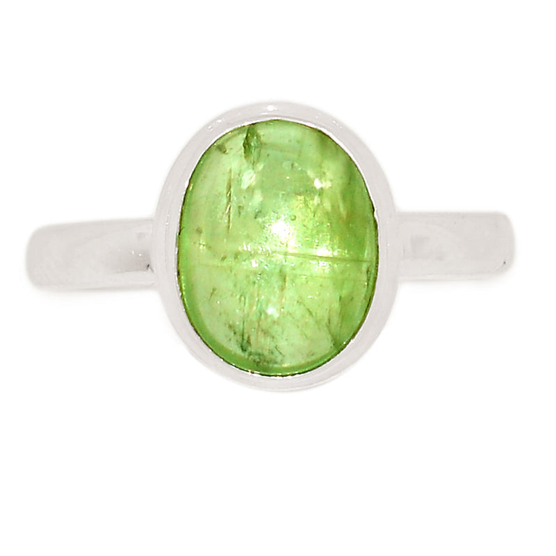 Green Kyanite Cabochon Ring - GKCR204