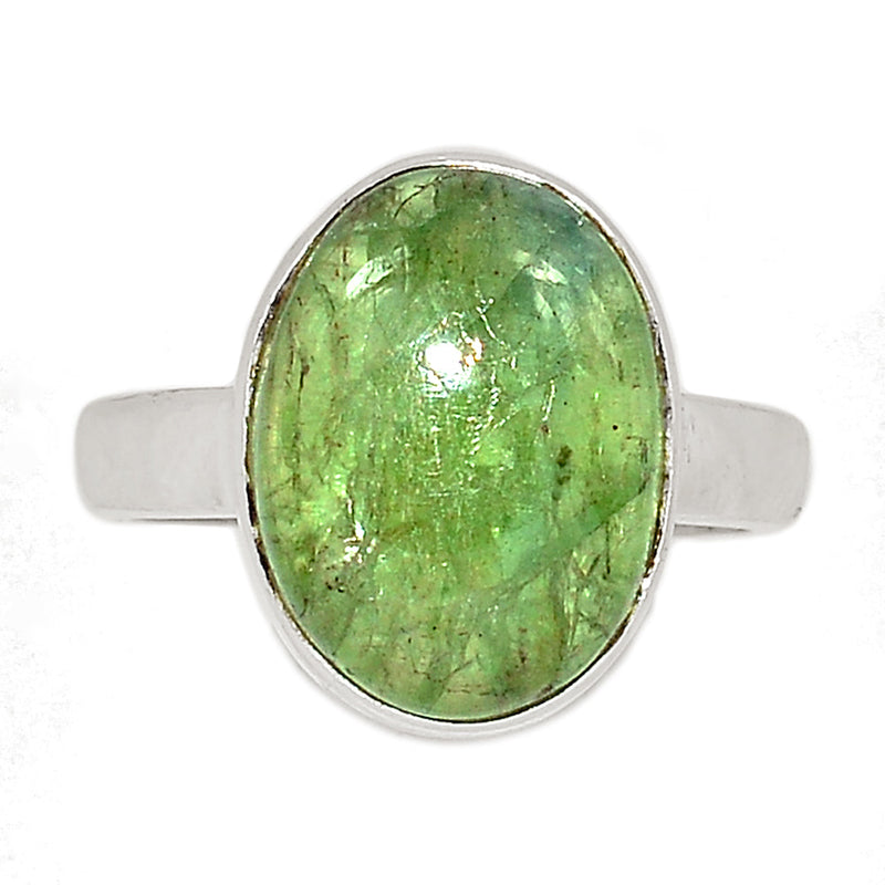 Green Kyanite Cabochon Ring - GKCR84