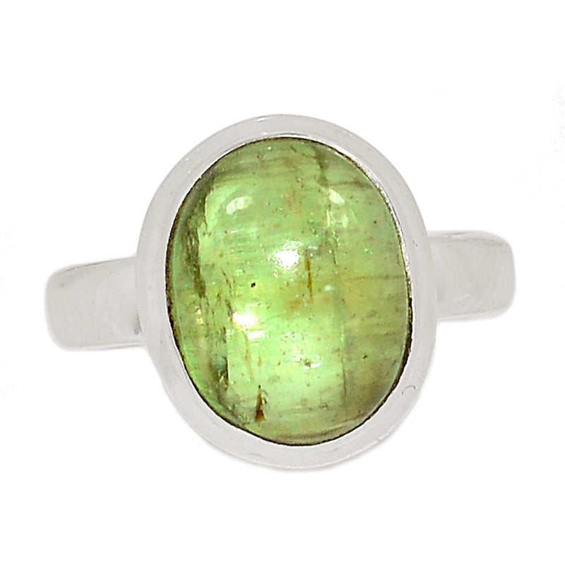 Green Kyanite Cabochon Ring - GKCR86