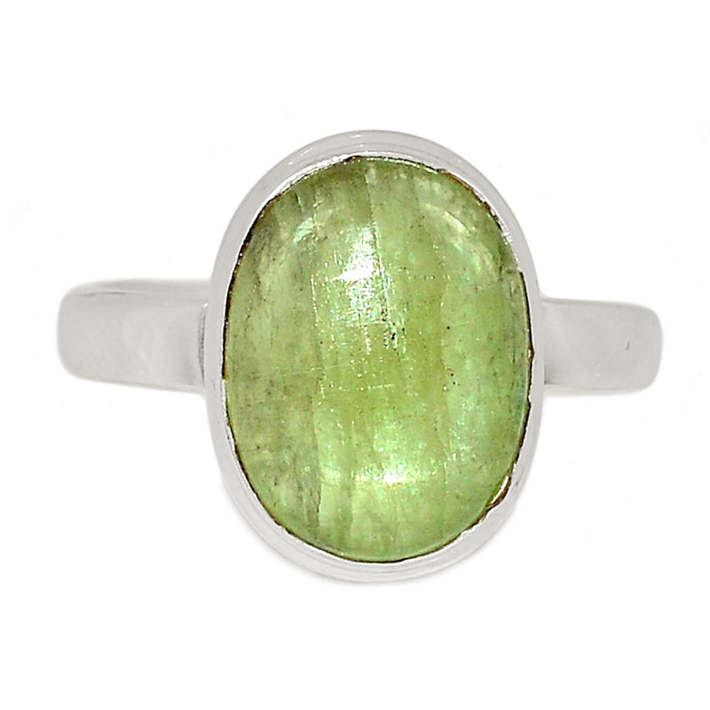 Green Kyanite Cabochon Ring - GKCR88