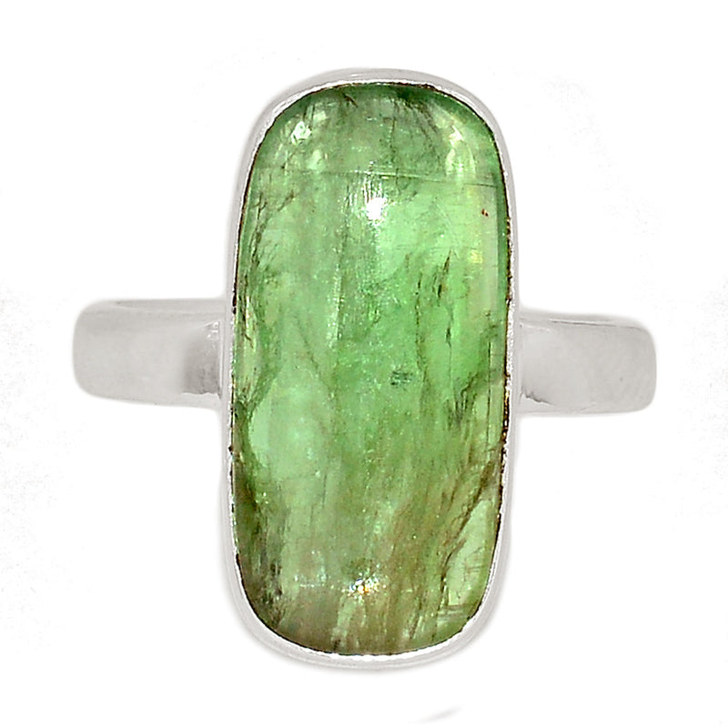 Green Kyanite Cabochon Ring - GKCR91