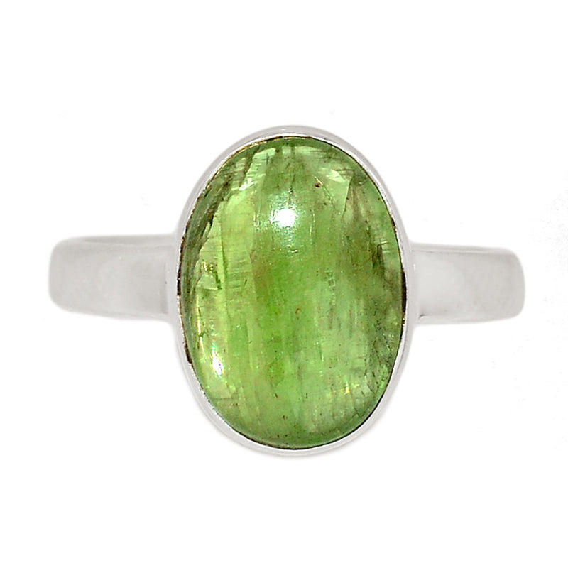 Green Kyanite Cabochon Ring - GKCR98