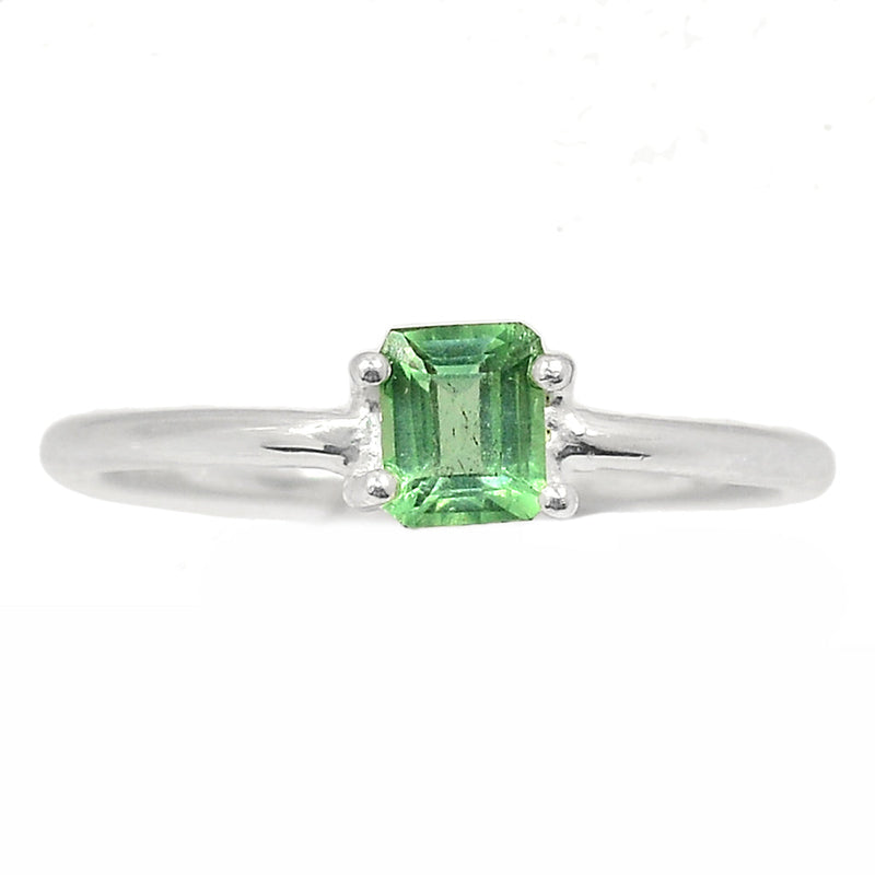 Claw - Green Kyanite Faceted Ring - GKFR126