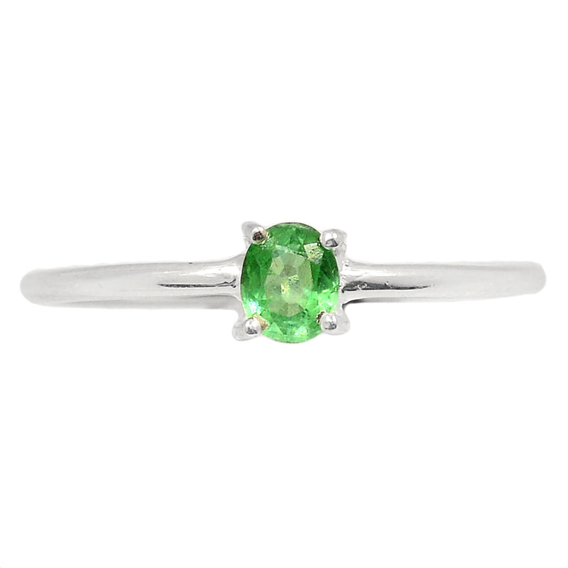 Claw - Green Kyanite Faceted Ring - GKFR131